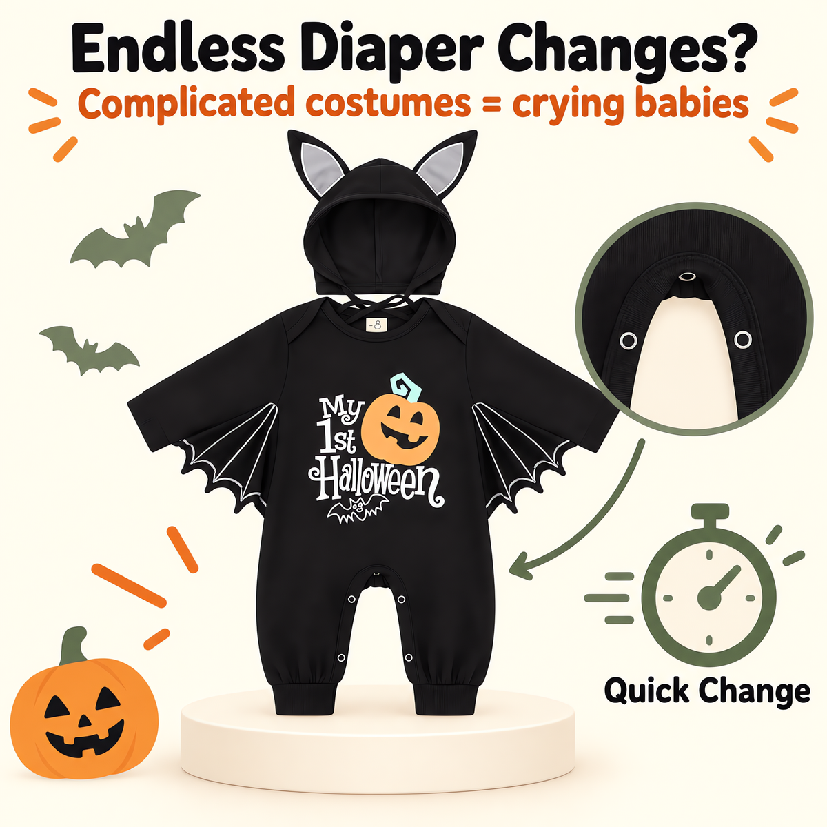 My 1st Halloween Baby Costume