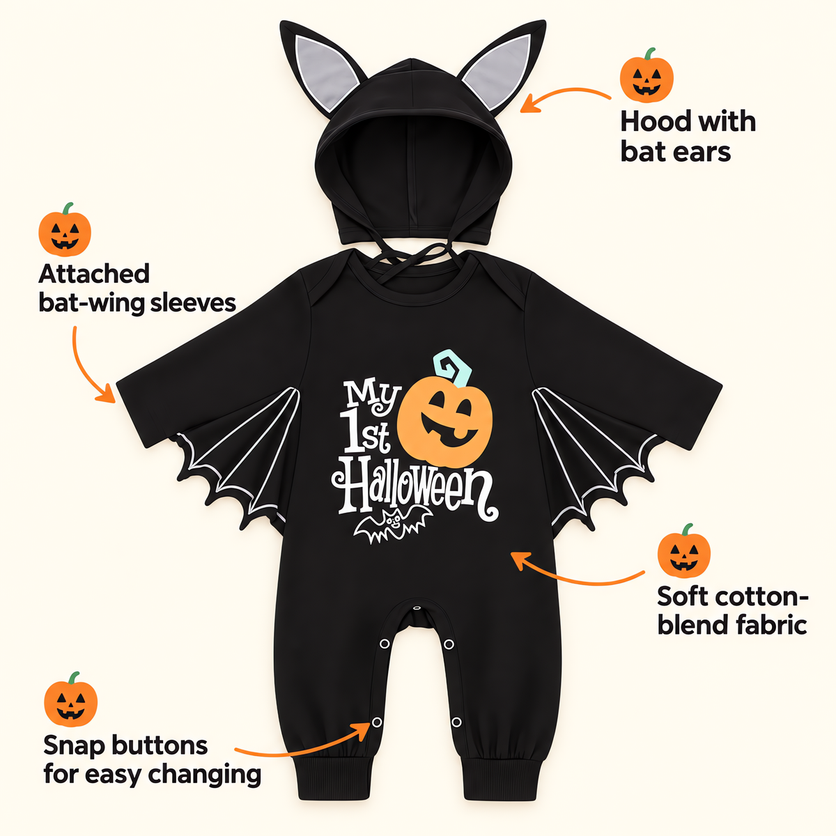 My 1st Halloween Baby Costume