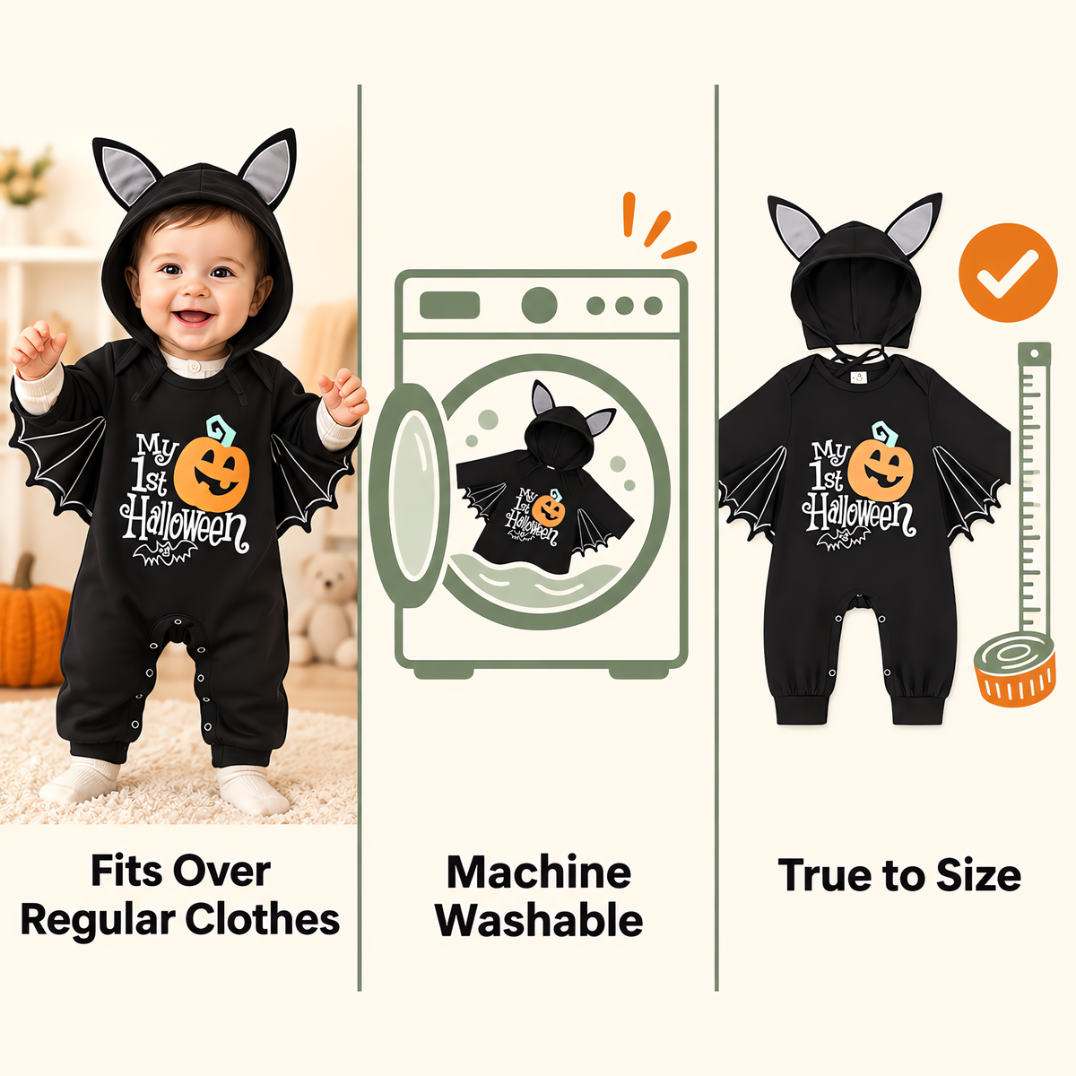 My 1st Halloween Baby Costume